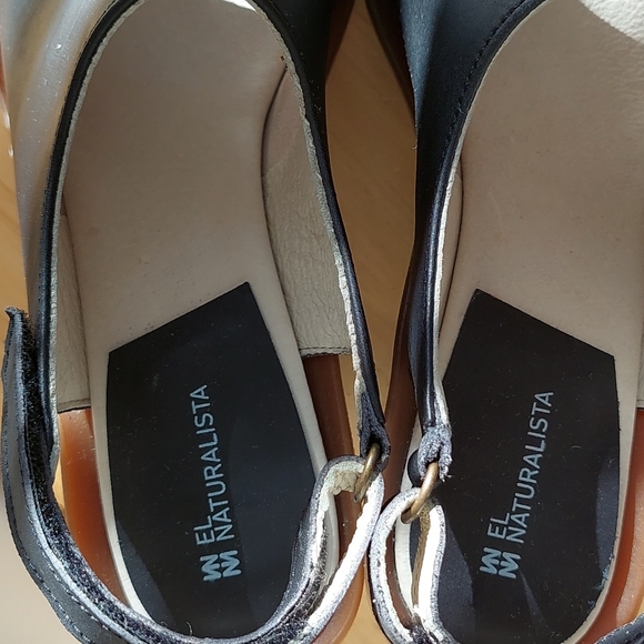 EL Naturalista black leather shoes - Picture 7 of 15